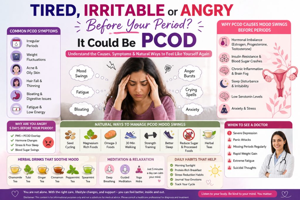 PCOD and Mood Swings Before Periods