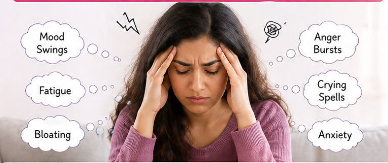 PCOD Mood Swings Before Periods: The Emotional Chaos No One Talks About